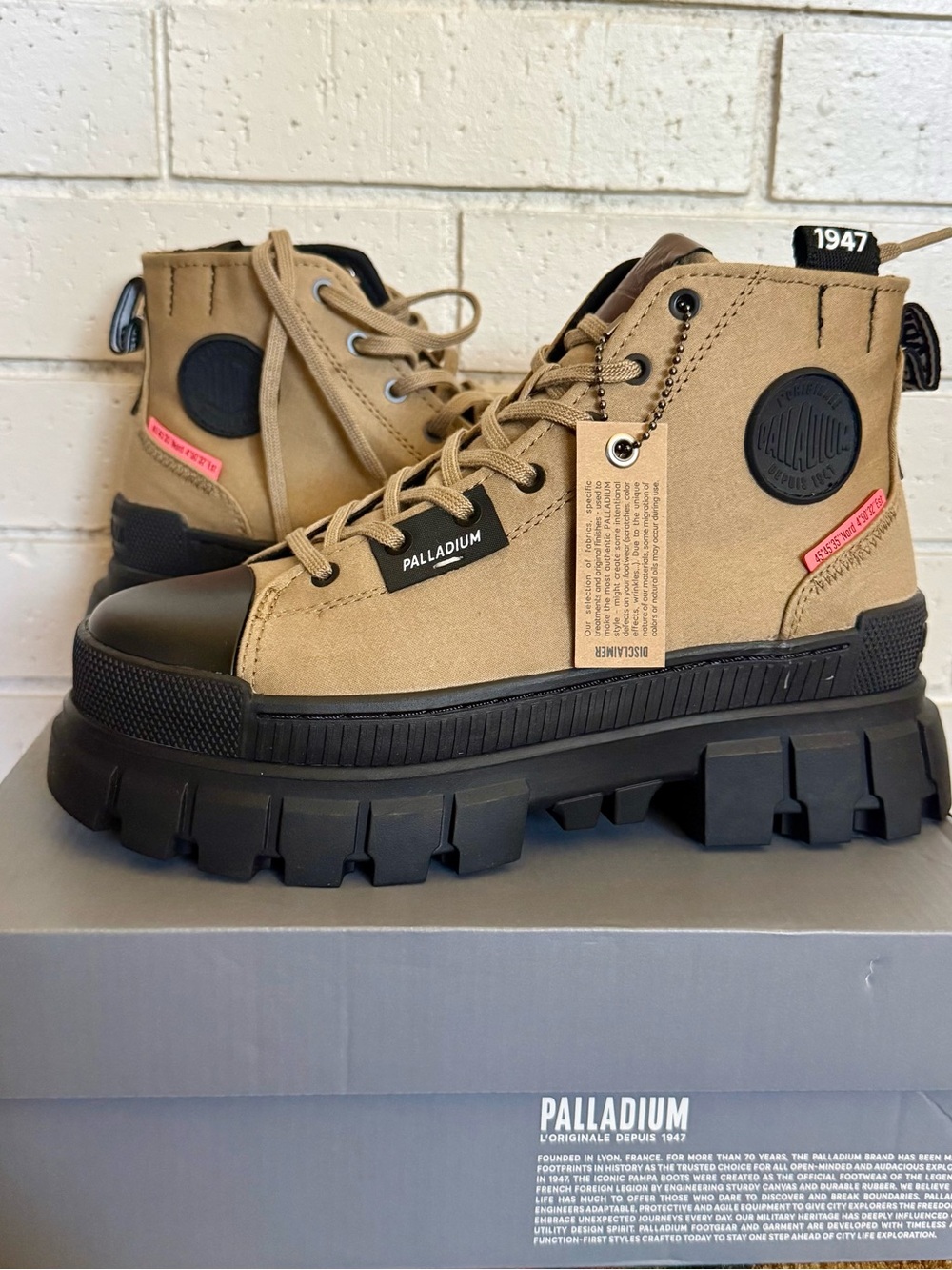 Palladium Olive Revolt Hi Tx Boots
